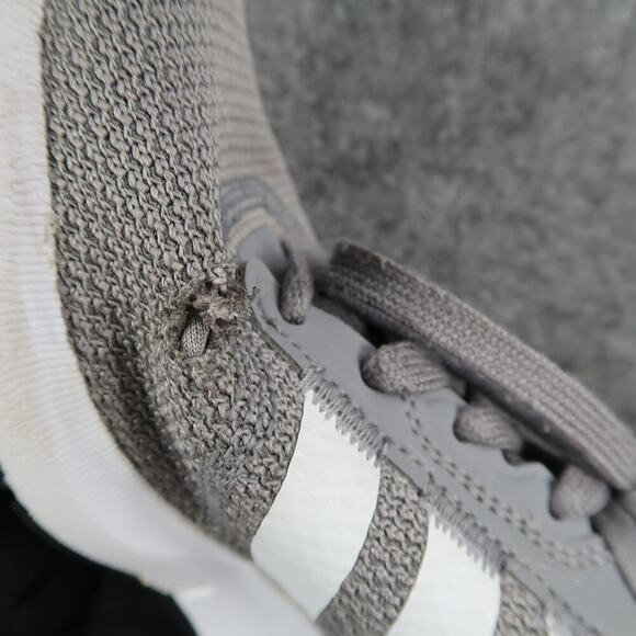 Adidas Shoes Youth 5 Sneakers Athletic Trainers Swift Run Walk Grey White Sport - Picture 9 of 12